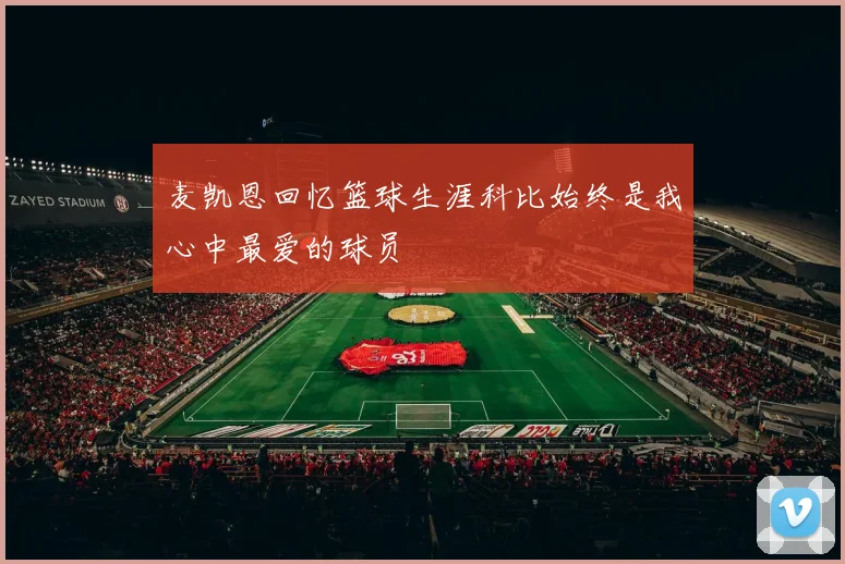 麦凯恩回忆篮球生涯科比始终是我心中最爱的球员